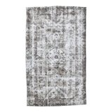 Turkish vintage large living room rug 313x188cm