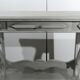 Wood console