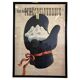 Original French travel poster / winter - Czechoslovakia / around 1940s