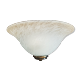 Vintage glass wall light