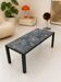 Steel marble coffee table