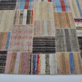 Vintage Anatolian Oushak Patchwork Rug sku 3040
