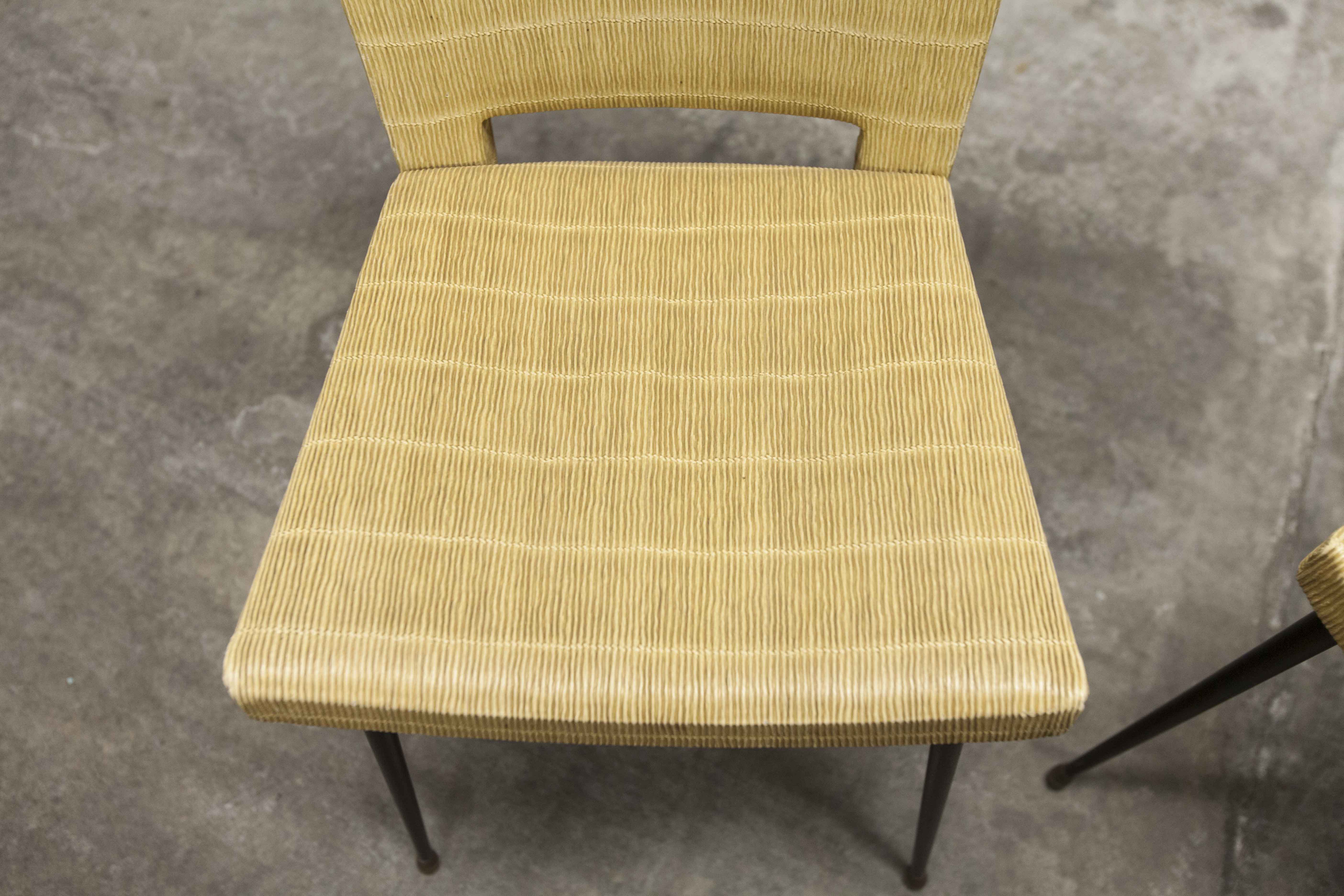 Pair of chairs Colette Gueden 1950