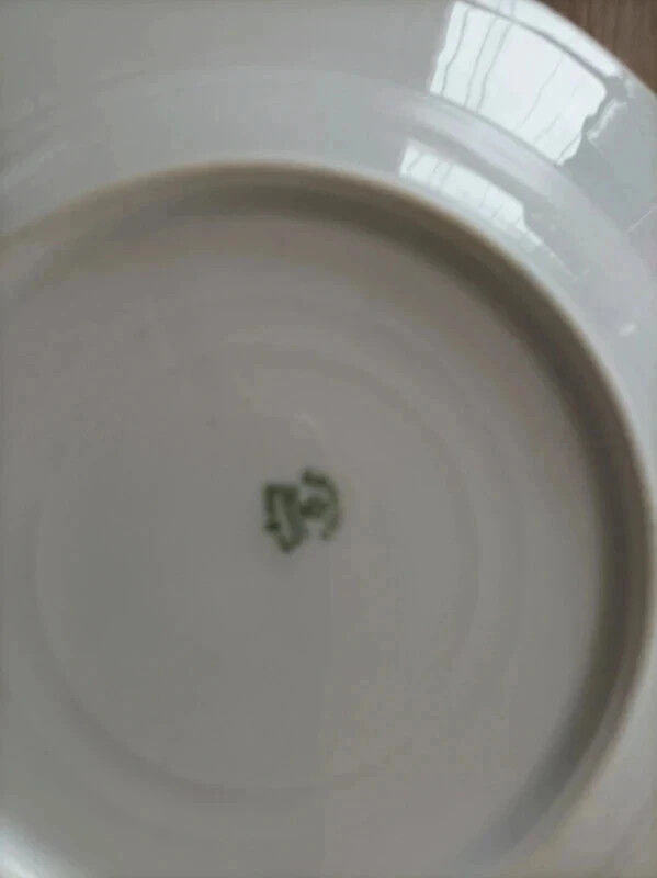 Limoges porcelain soup plates