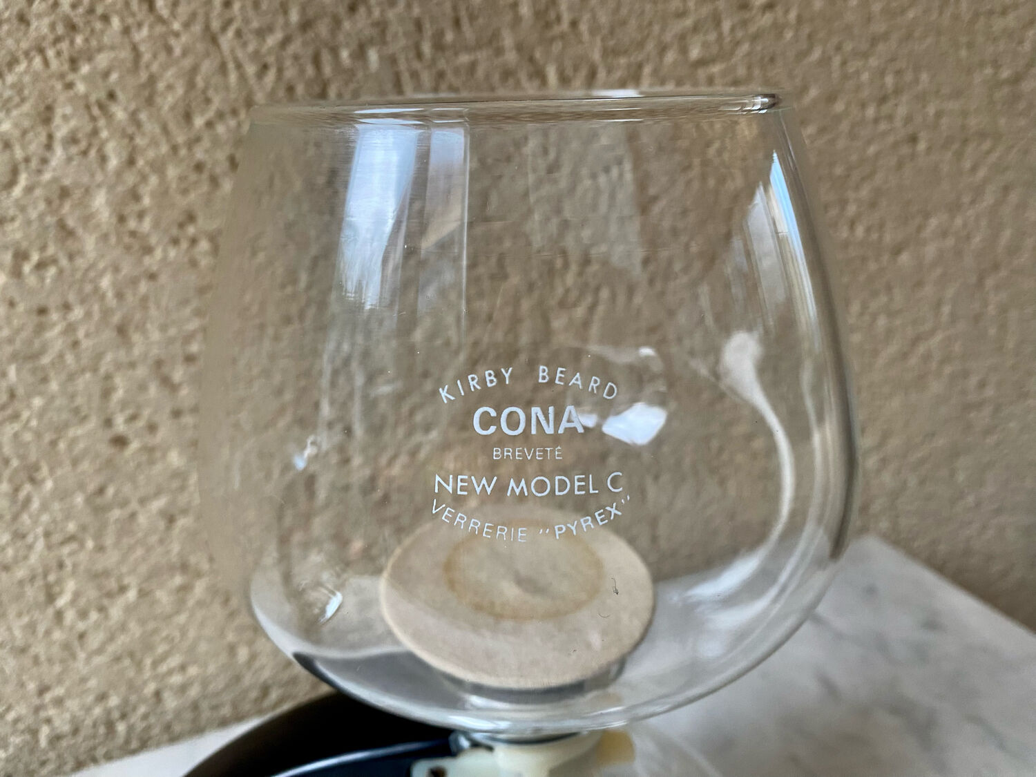 Vacuum coffee maker Cona Kirby Beard New model C 4-6 cups vintage 60s perfect condition