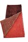 Vintage persian rug handmade poshti motif pattern wool area rug- 67x138cm