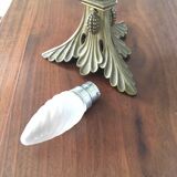 High-footed brass lamp