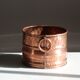 Cache-pot en cuivre rose France