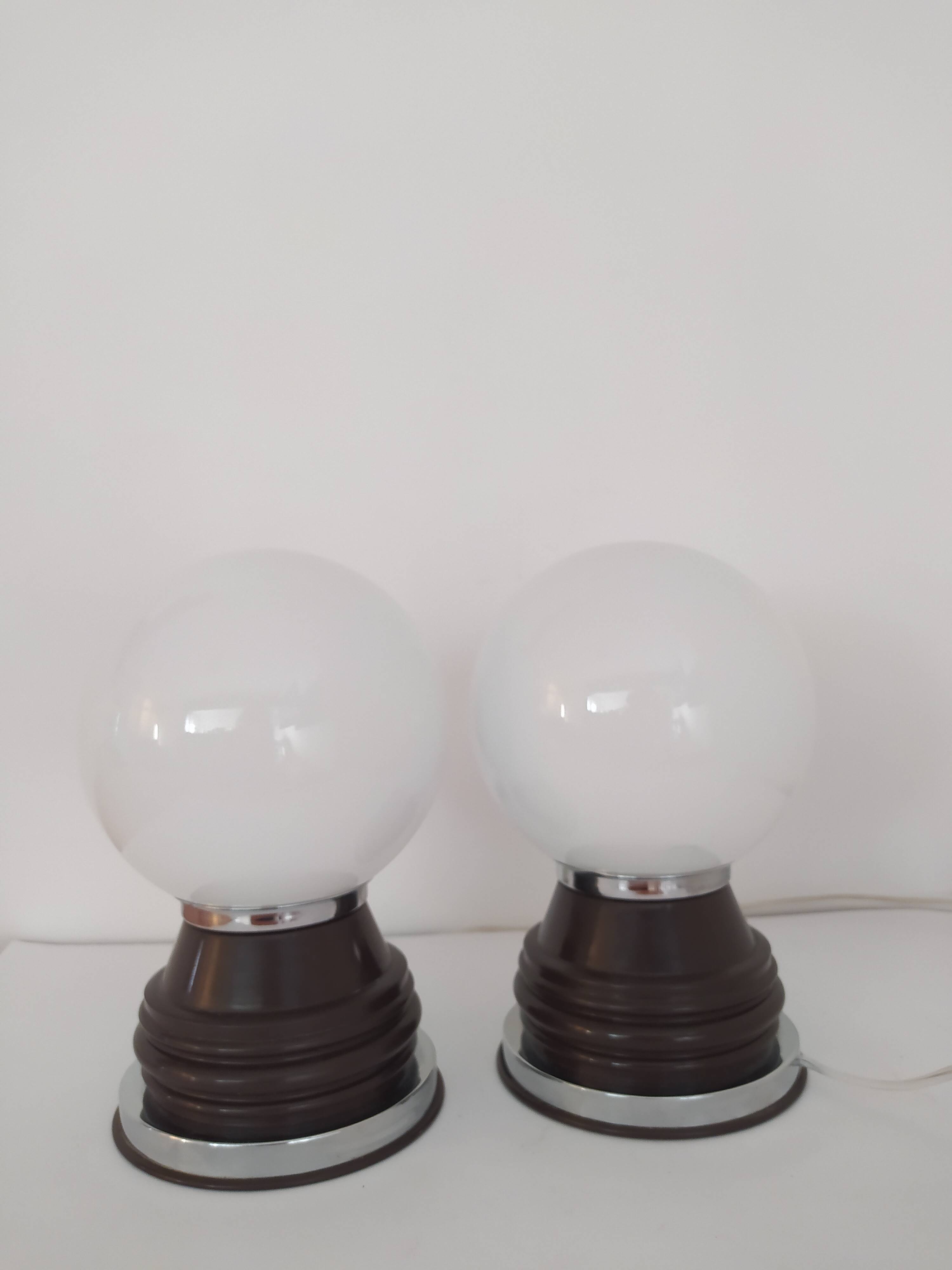 Paire de lampes de chevet