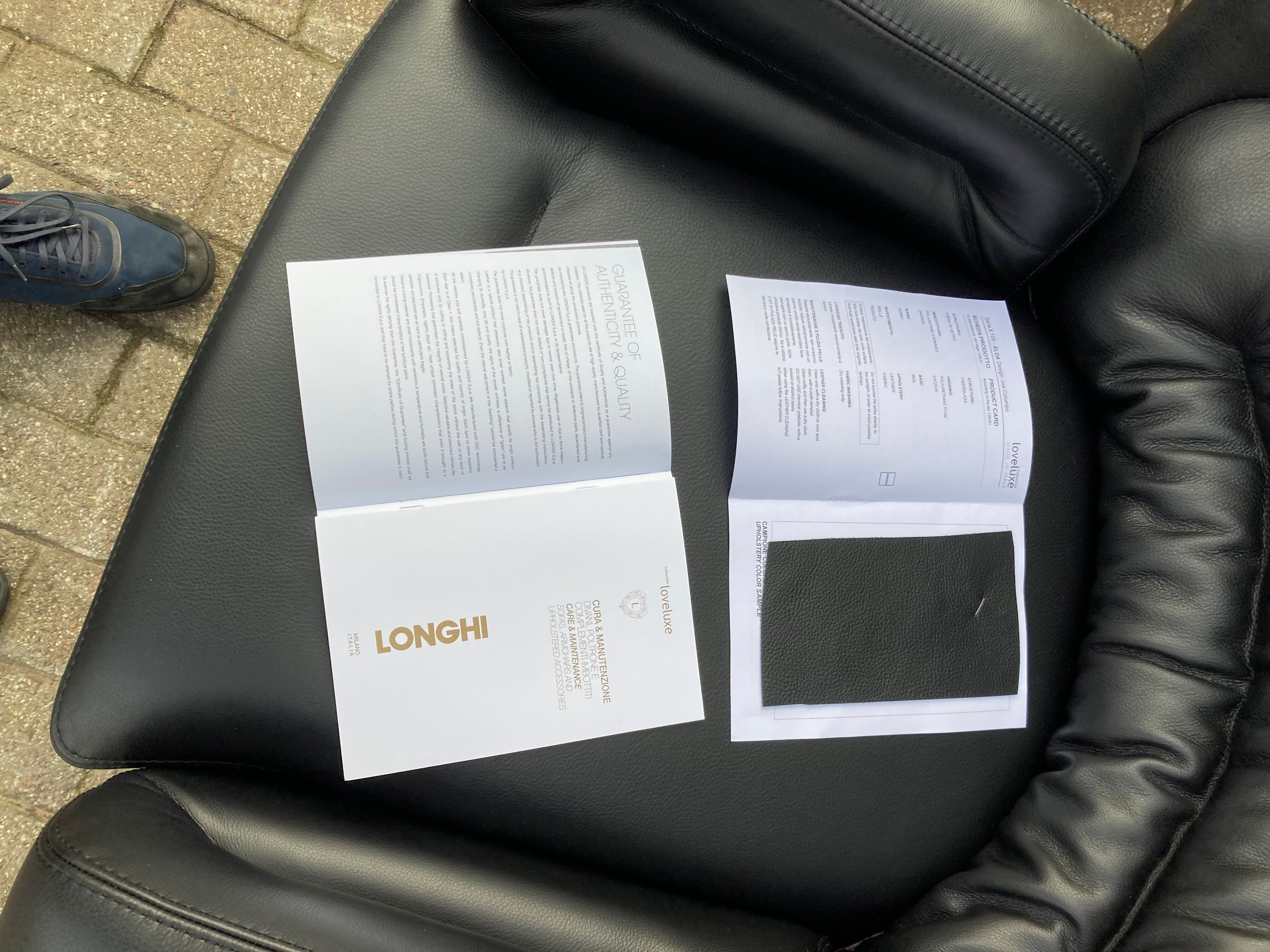 Joe Colombo Elda design armchair, Longhi edition