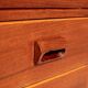 Scandinavian teak desk with a folding extension, 1950s/1960s