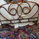 rattan bed head