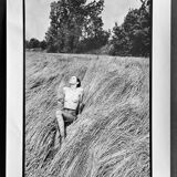 Michel Pinel (1949-2022) Nude in the tall grass - 2004