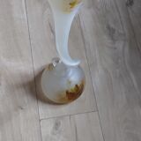 Vase patte de verre signé