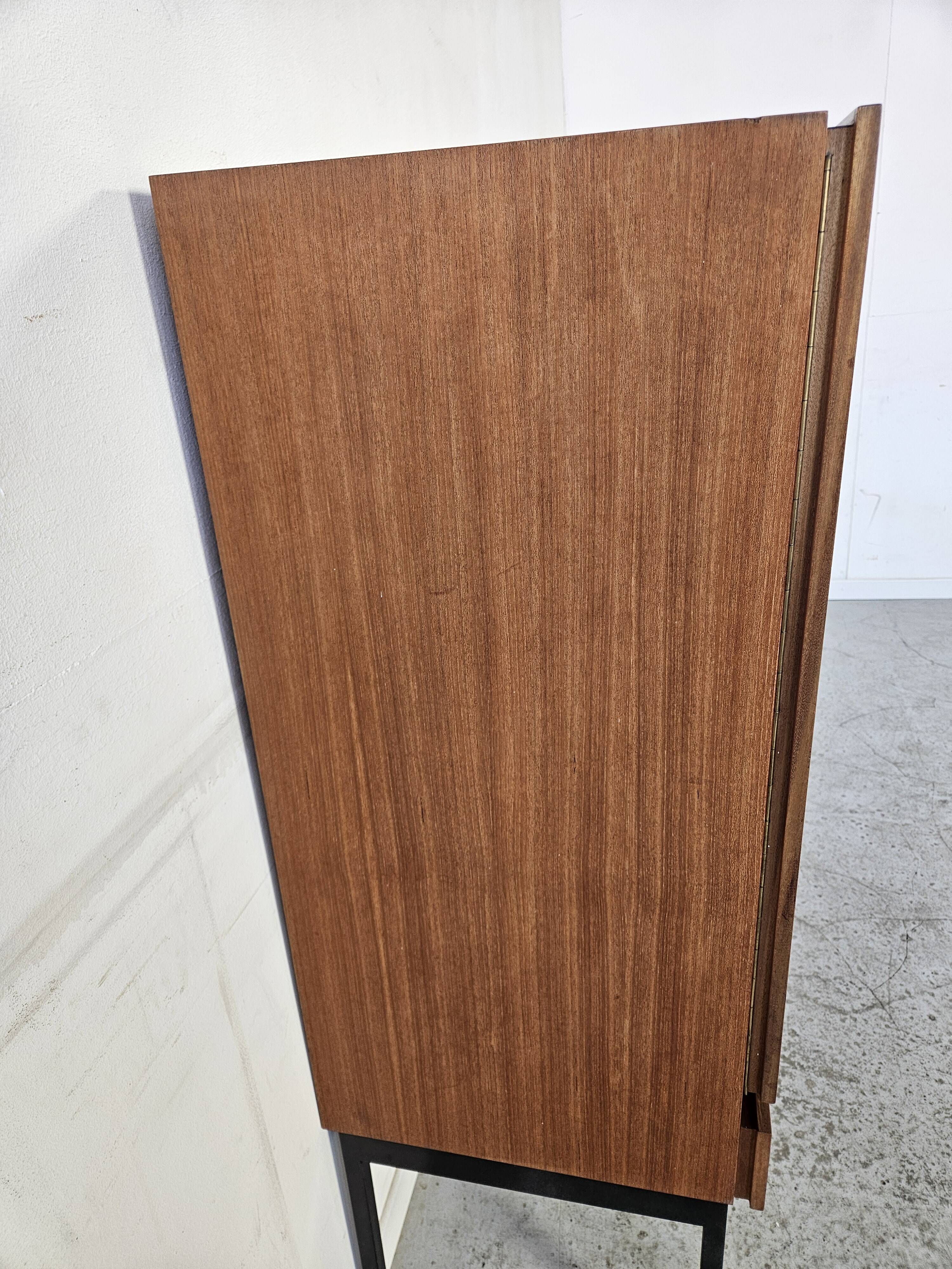 S21 highboard by Dieter Waeckerlin in teak, 1960s.
