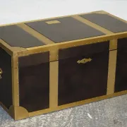Cumberland Storage Chest with Red Velvet Lining by Timothy Oulton