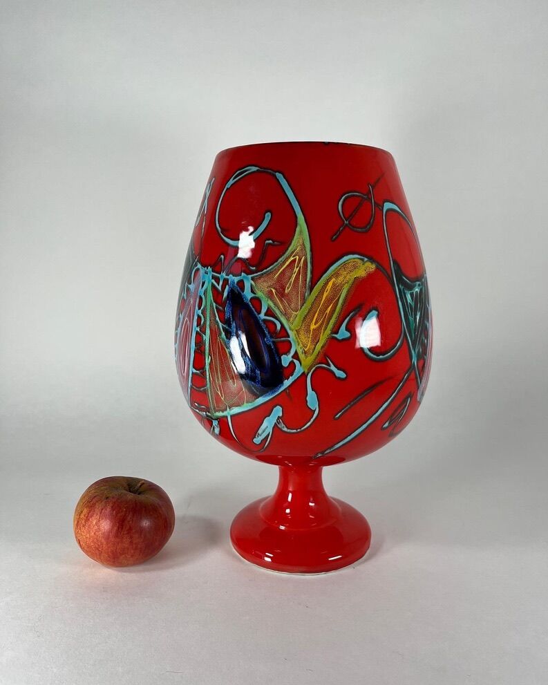 Vallauris vase 1950 vintage