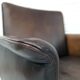 Danish conference chair by Hans Olsen, 60´s, original leather, solid rosewood