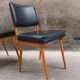 Serie de 4 chaises 1960