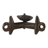 Vintage one of a kind brutalist candleholder
