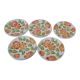 9 earthenware dessert plates Moulin des loups orchies model Ontario diam 20 cm