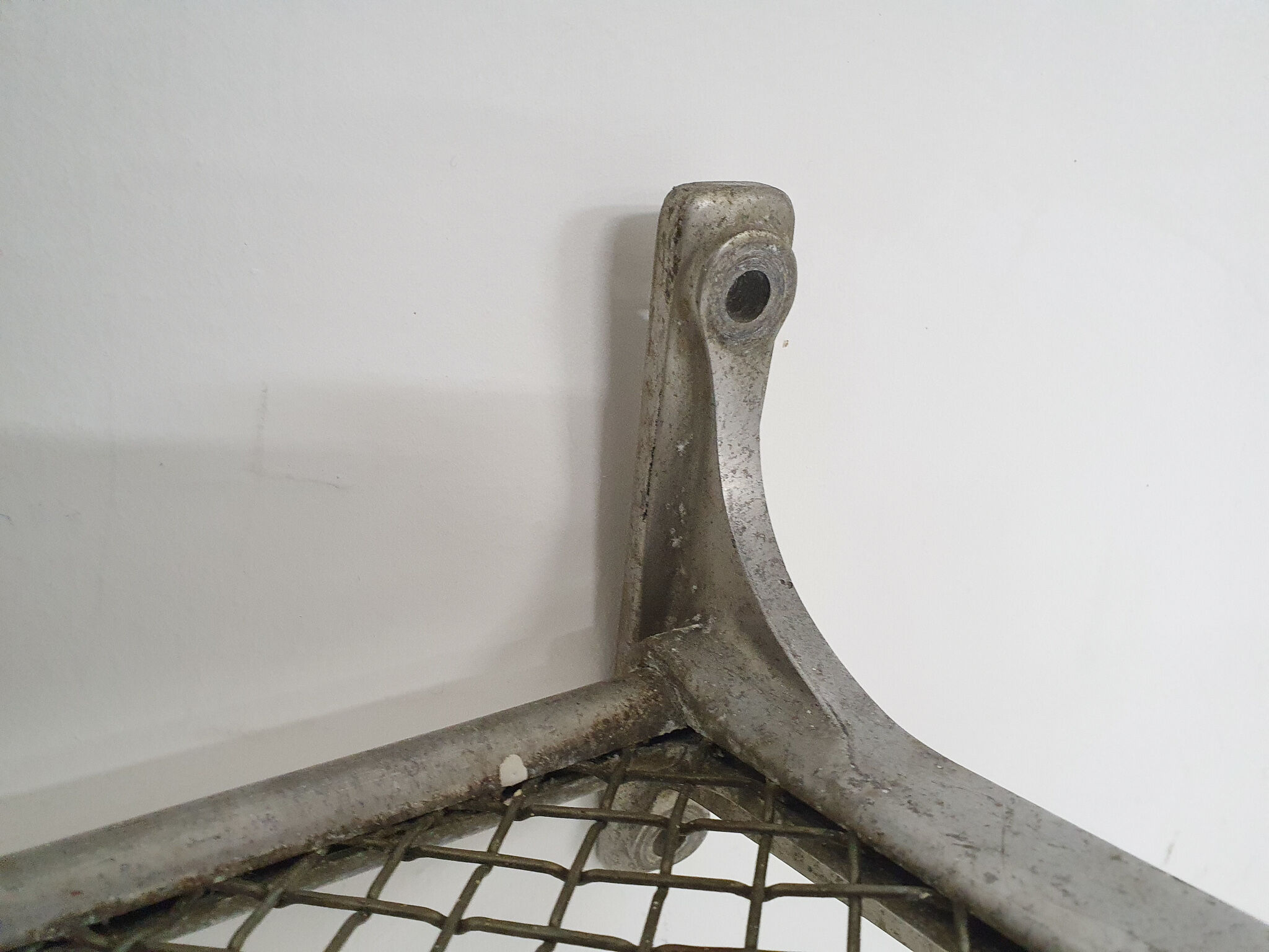 Industrial luggage rack from Dutch Railway, 1946