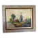 Landscape painting cows oil on canvas signed
