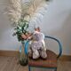 Maternal chair by Jacques Hitier from the 1950s.