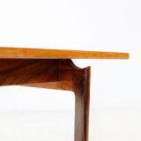 Table basse en palissandre du milieu du siècle