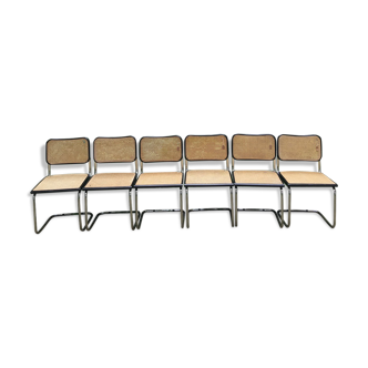 Chaises cesca B32 de Marcel Breuer