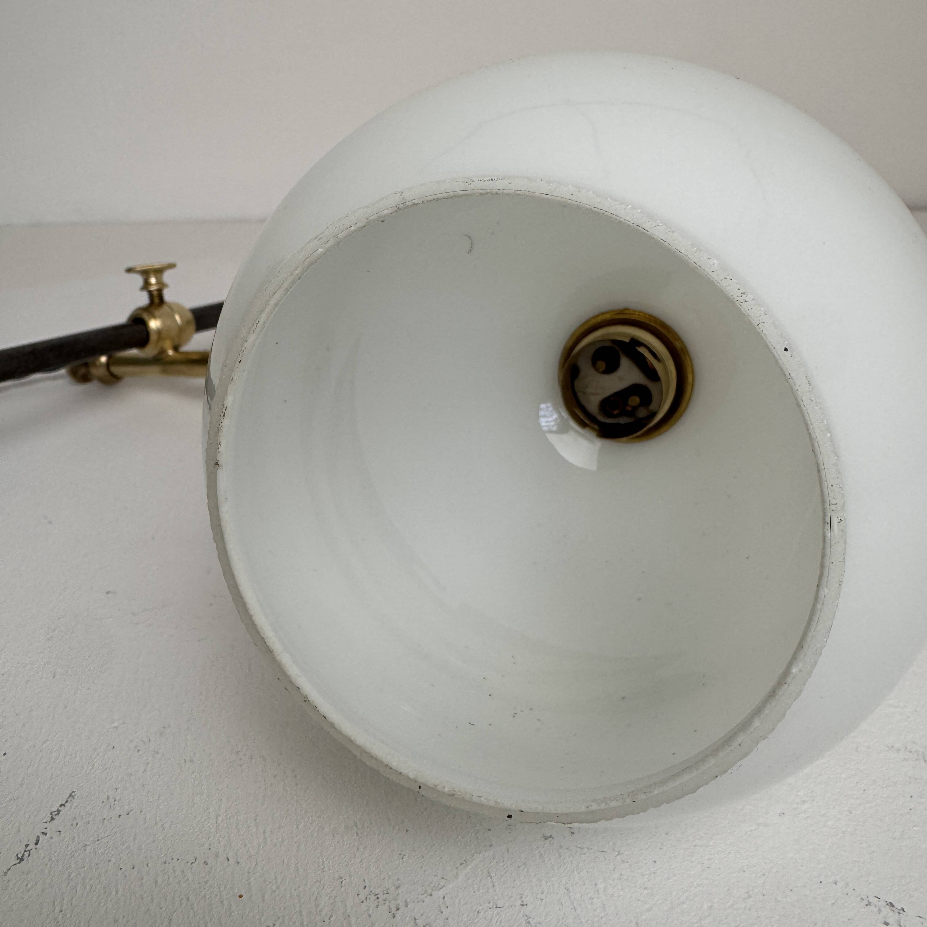 Old desk lamp raise and lower vintage