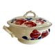 Vegetable tureen signed HBCM Red Roses