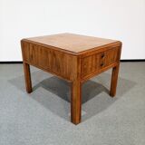 Vintage Drexel walnut bedside table, 1960