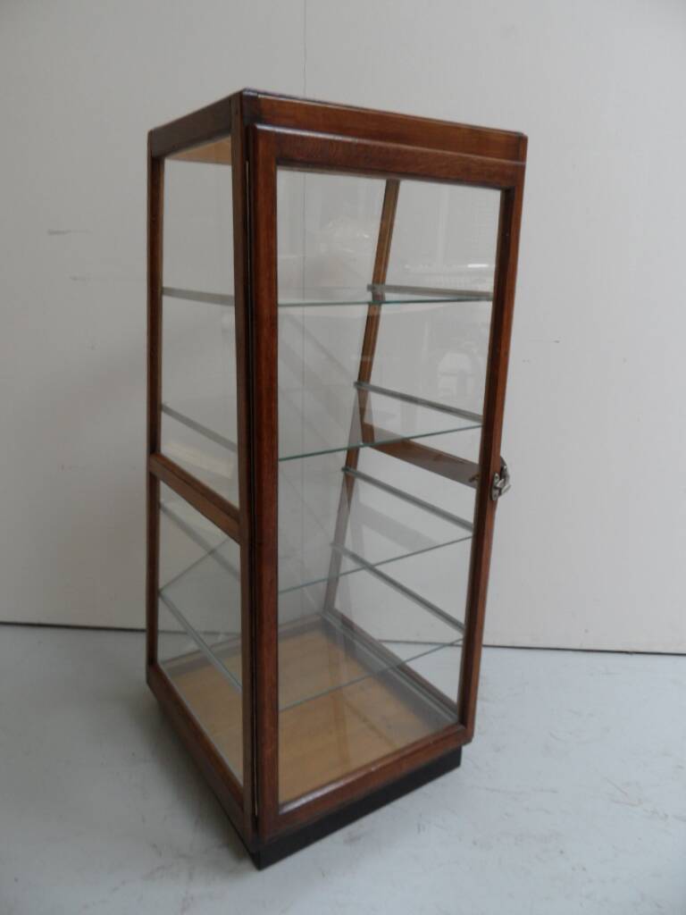 Antique bakery display cabinet