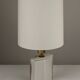 Opaline Glass Table Lamp – Flygsfors, Sweden — Late 1960s / Early 1970s