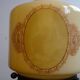 Old wrought iron and opaline night light lamp