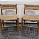 Pair of Dordogne chairs by Robert Sentou, 1950s