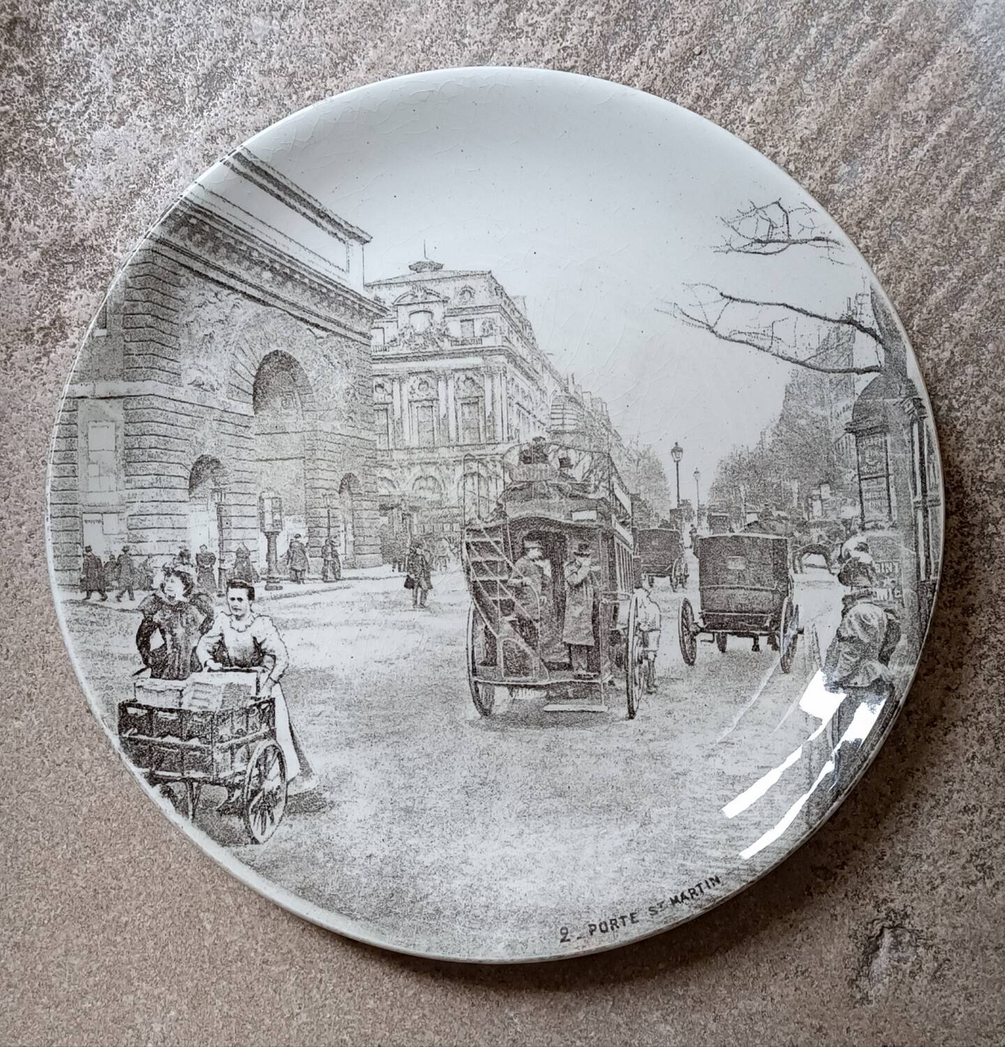 Assiette Porte Saint-Martin Choisy-le-Roi