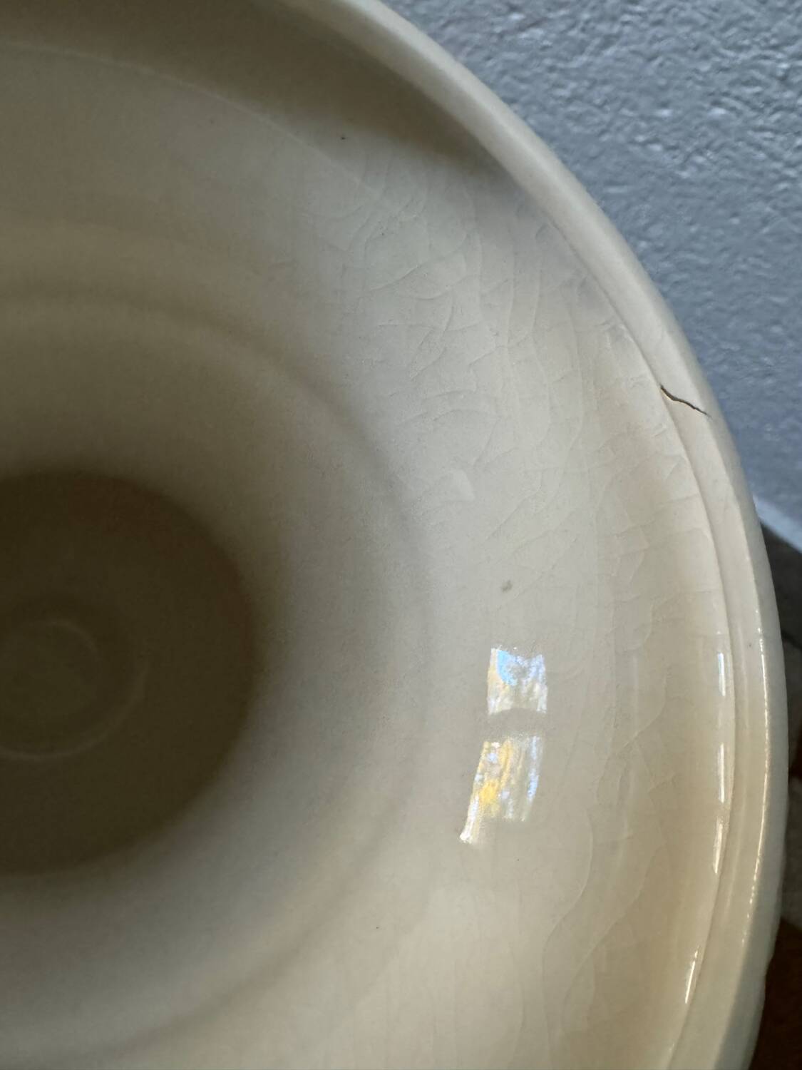 Antique Gien earthenware Medici vase