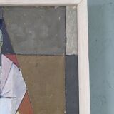 Mid-century swedish oil painting