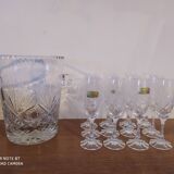 Ensemble à champagne en cristal de Baccarat