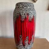 Fat Lava ceramic vase