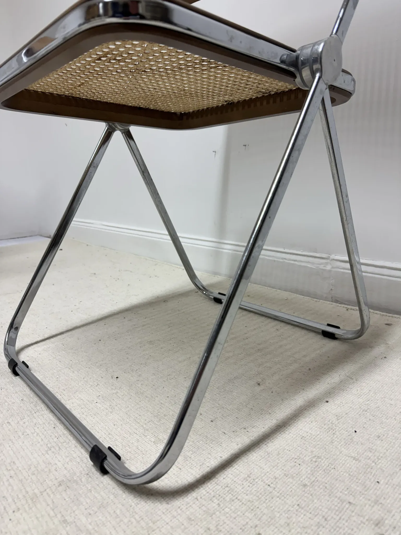 4 chaises Plia par Giancarlo Piretti