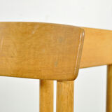 Set of four original oak dining chairs, model J39, by Børge Mogensen for F.D.B. Mobler, Denmark 1960