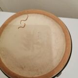 Hand-painted terracotta vase