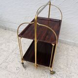 Gerinol golden serving trolley