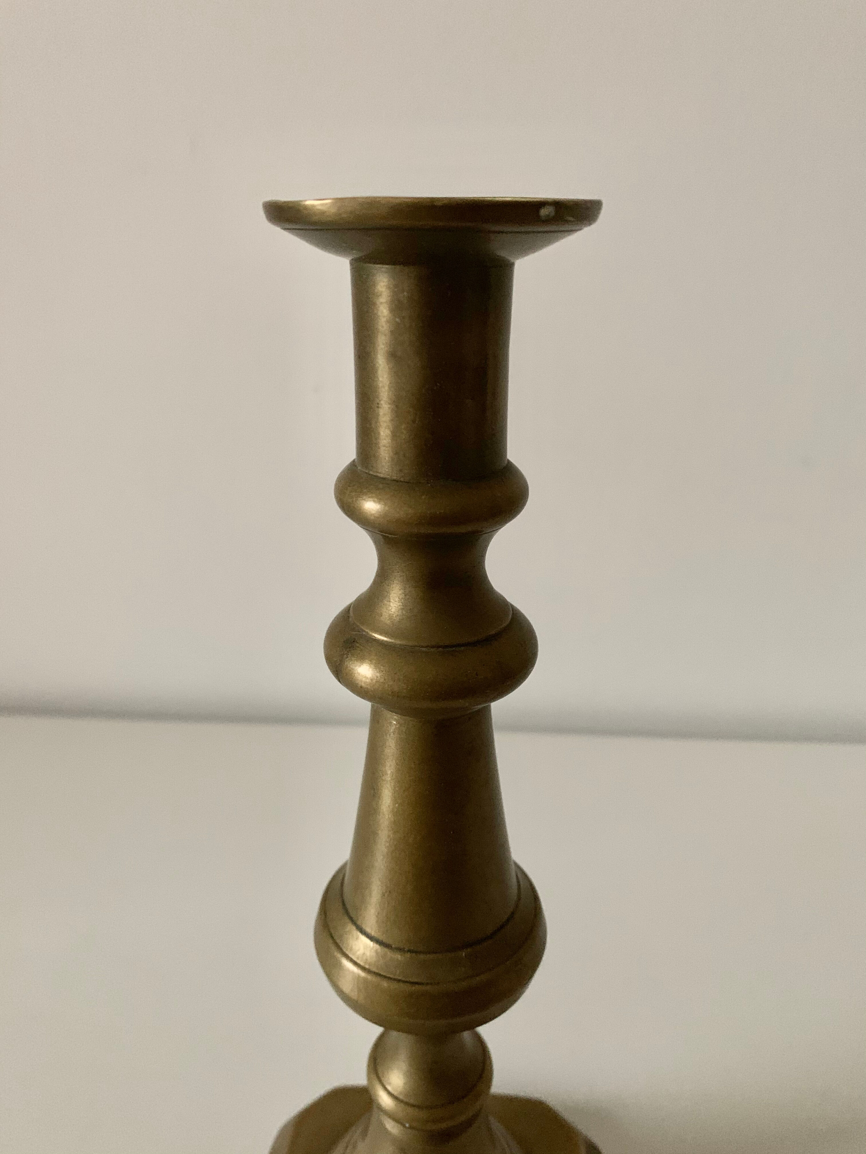 Brass candlestick