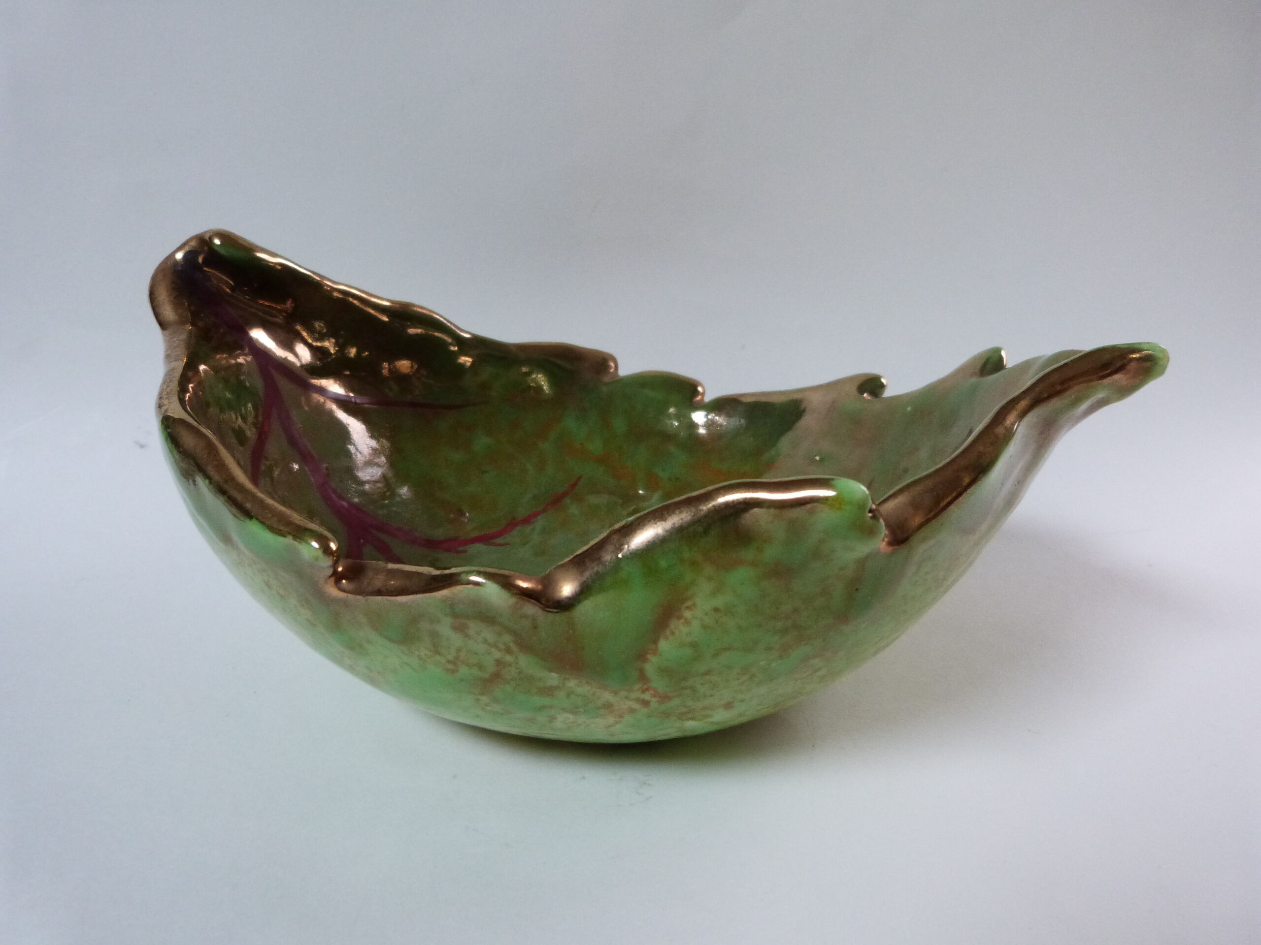 Ceramic sheet cutter signed Louis Dage Art Deco