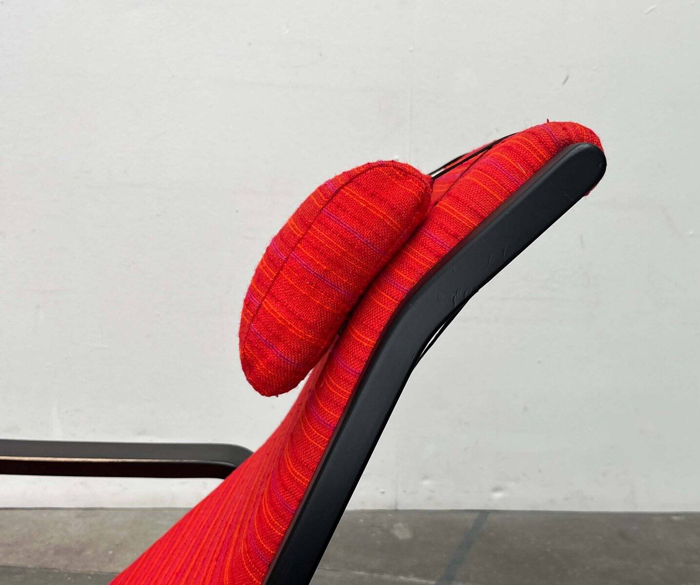 Mid-century modern Pulkka lounge chair by Ilmari Lappalainen for Asko, Finland, 1960s.