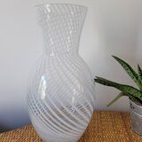 Murano handcrafted blown glass vase